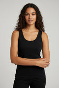 Premium Black Singlet Tank Top - Essential Cotton